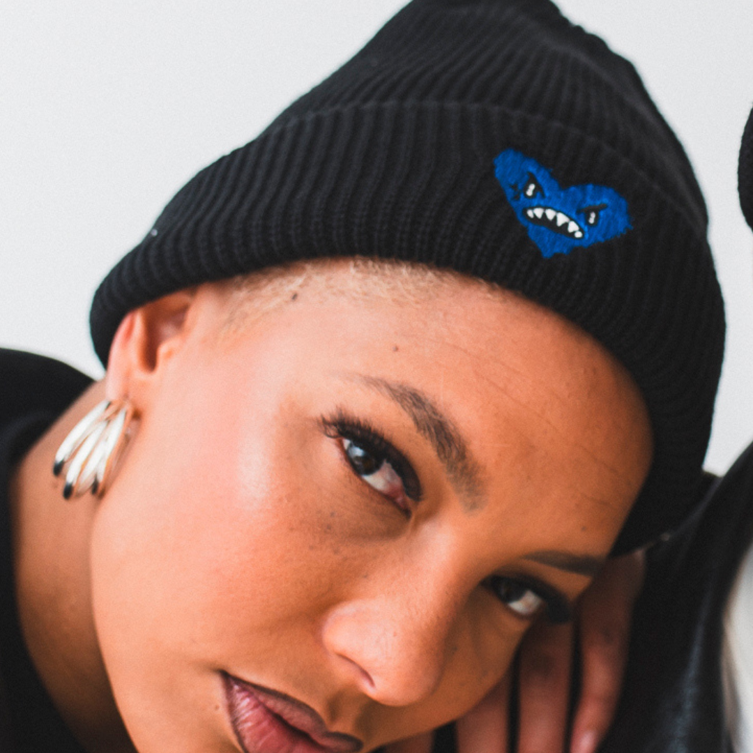 Gorro Black and Blue